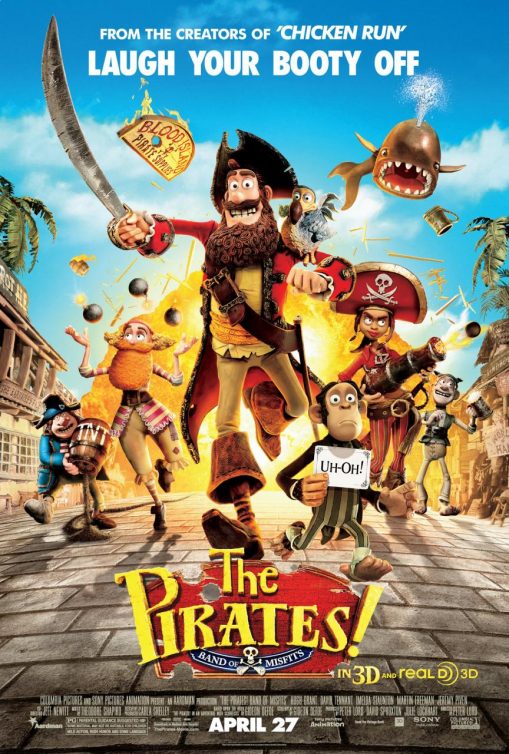 The Pirates! Band of Misfits (2012) กองโจรสลัดหลุดโลก